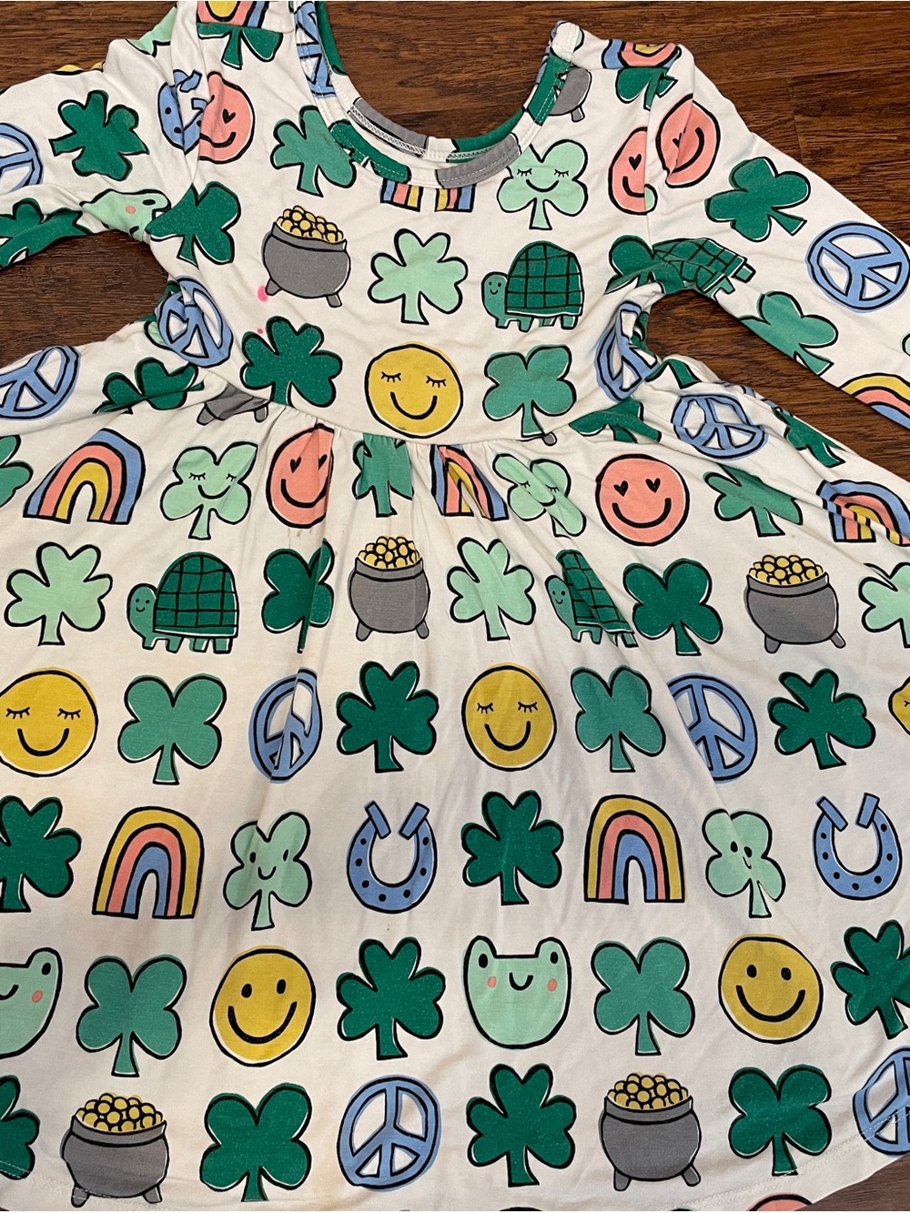 Little Sleepies happy go lucky dress 3t